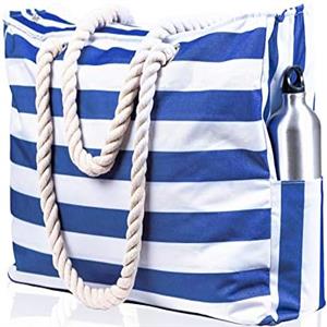 spacious beach bag 