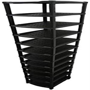 organized shoe rack 