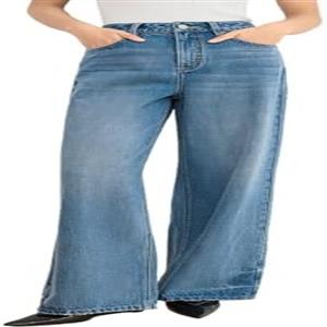 high waisted slimming retro washed straight leg jeans 牛仔裤